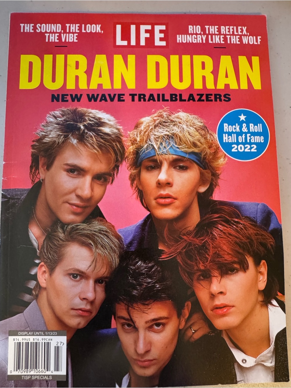 Life Magazine Duran Duran New Wave Trailblazers - Red Cover. 🎶🎼